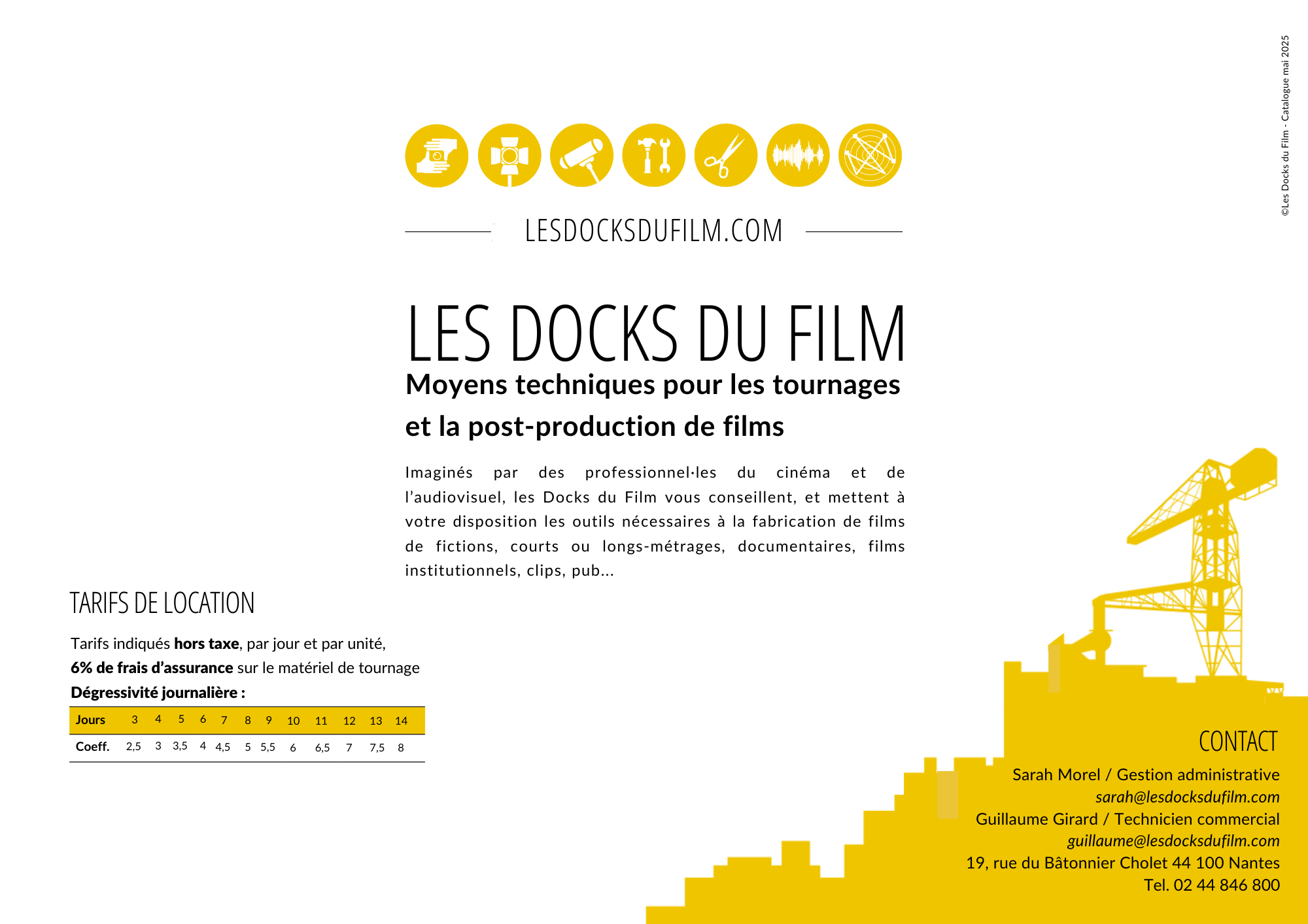 Catalogue 2025 Les Docks du film